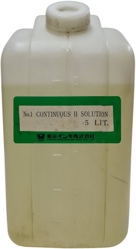 Solución p/la Fuente Nº1 Continuous H Solution 5 Litros TOKYO©ink 4060 [Contenedor plástico] 4