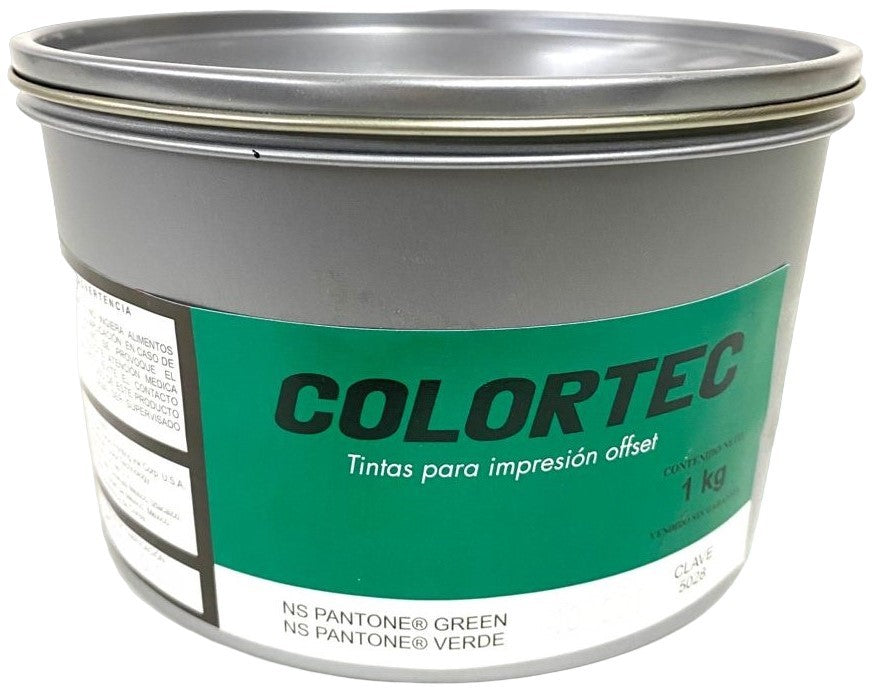 Tinta tono Pantone® 1kg Verde ColorTec® 5028 Kilo 01