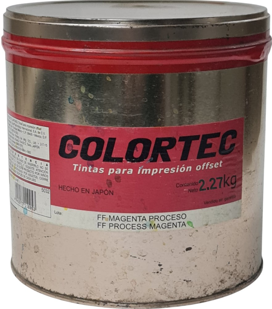 Tinta Process Selección FF 2.27k Magenta ColorTec® Lata cilíndrica 01