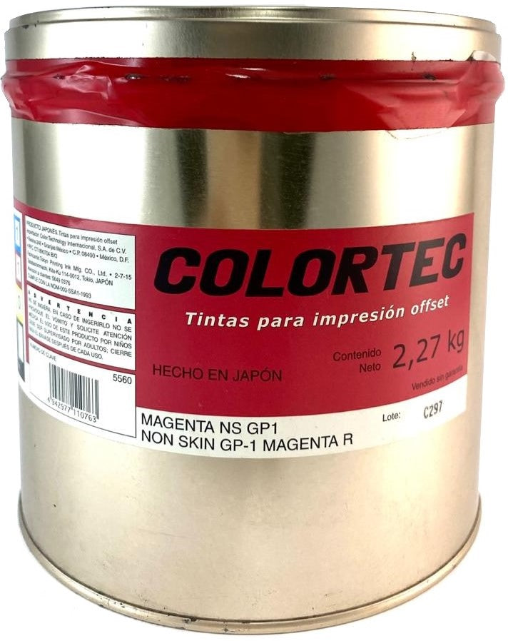 Tinta Process Selección GP-1 2.27k Magenta ColorTec® 5560 Lata cilíndrica 4942977110763 02
