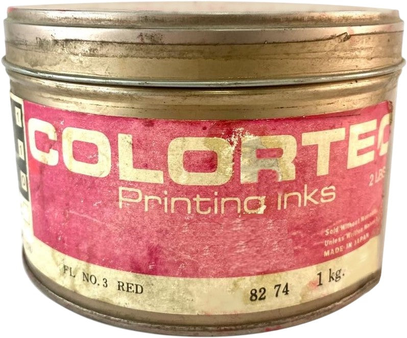 Tinta tono Pantone®fluore Fluorescente 1kg Rojo Neón ColorTec® 1000805 Kilo 01