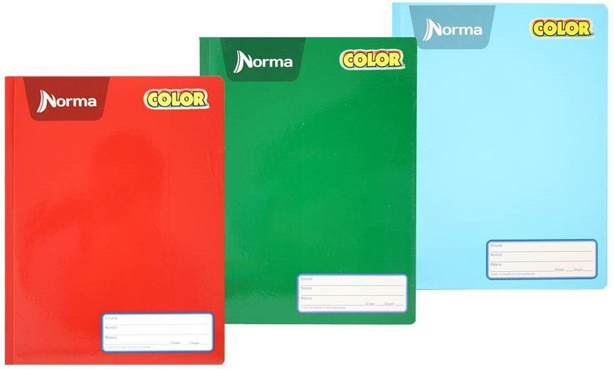 Cuaderno Profesional Cosi Cosido Color 360° 100 hojas Doble Raya Norma® 525074-581284 Pieza 7702111812840