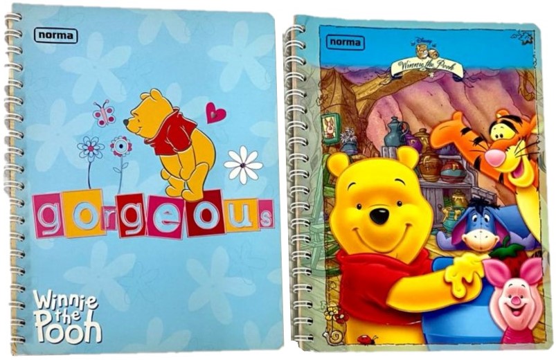 Cuaderno Profesional Espi Espiral Winnie Pooh 100 hojas Raya Norma® 528940 [Pieza] 7702111289406