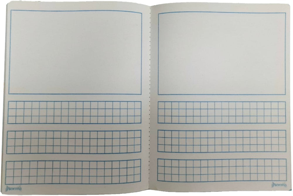 Cuaderno Preescolar Cosid Mi Primer 20×26 #A Blanco 50 hojas Cuadro10mm Norma® 529822 [Pieza] 7702111298224 2