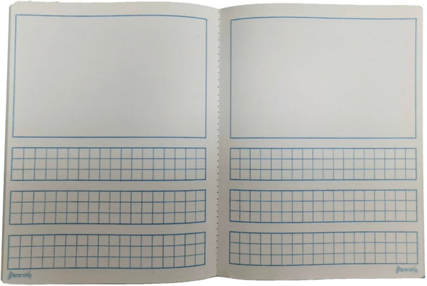 Cuaderno Preescolar Cosid Mi Primer 20×26 #A Blanco 50 hojas Cuadro10mm Norma® 529822 [Pieza] 7702111298224 4