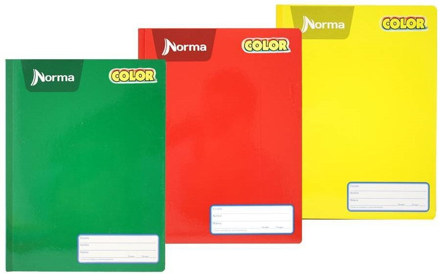 Cuaderno f/FrancesaCosido 100 hojas  Color Norma® [Pieza] Imagen secundaria del producto