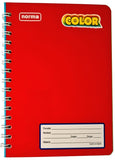 Cuaderno f/FrancesaEspira Espiral Doble Color 100 hojas Cuadro 7mm Norma® 533413 Pieza 7702111334137