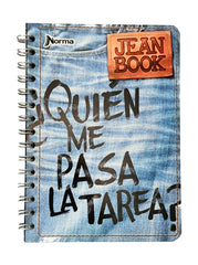 Cuaderno f/FrancesaEspira Espiral Doble Jean Book 100 hojas Cuadro 5mm Norma® 524115 [Pieza] 7702111241152