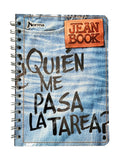 Cuaderno f/FrancesaEspira Espiral Doble Jean Book 100 hojas Cuadro 5mm Norma® 524115 Pieza 7702111241152