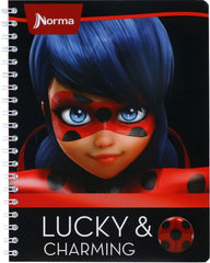 Cuaderno Profesional Espi Miraculous 100 hojas Cuadro 5mm Norma® 833333 [Pieza] 7702111833333