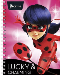 Cuaderno Profesional Espi Miraculous 100 hojas Cuadro 5mm Norma® 833333 [Pieza] 7702111833333 2