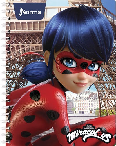 Cuaderno Profesional Espi Miraculous 100 hojas Cuadro 5mm Norma® 833333 [Pieza] 7702111833333 3