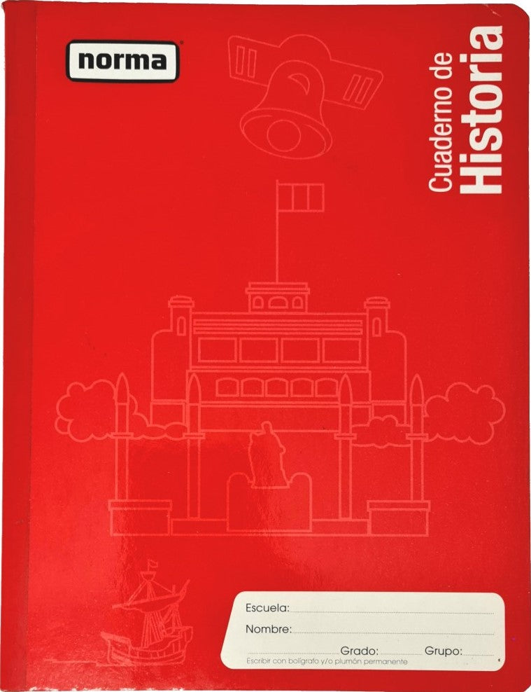 Cuaderno Profesional Espi Tematico Historia 100 hojas Raya Norma® 580274 [Pieza] 7702111802742