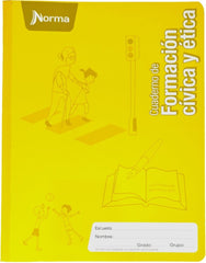 Cuaderno Profesional Cosi Civismo Amarillo 100 hojas Raya Norma® 580275 [Pieza] 7702111802759