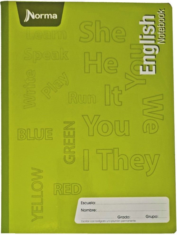 Cuaderno Profesional Espi Tematico Ingles 100 hojas Raya Norma® 580276 [Pieza] 7702111802766
