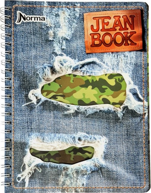 Cuaderno Profesional Espi Jean Book Revolucion 100 hojas Raya Norma® 533356 [Pieza] 7702111333567