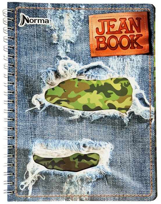 Cuaderno Profesional Espi Jean Book Revolucion 100 hojas Raya Norma® 533356 Pieza 7702111333567