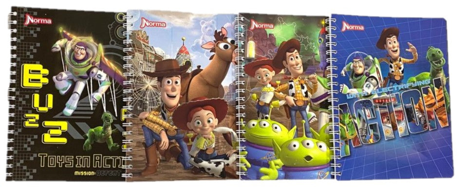 Cuaderno Profesional Espi Disney Toy Story 100 hojas Raya Norma® 580508 [Pieza] 7702111805088
