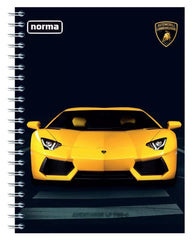 Cuaderno Profesional Espi Lamborghini 120 hojas Cuadro 7mm Norma® 580630 [Pieza] 7702111806306