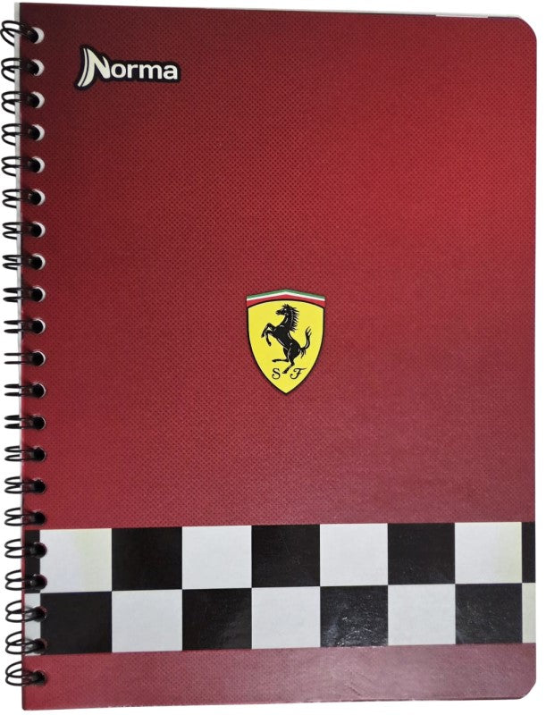 Cuaderno Profesional Espi Espiral Ferrari® 100 hojas Cuadro 5mm Norma® 525142 Pieza 7702111251427 01