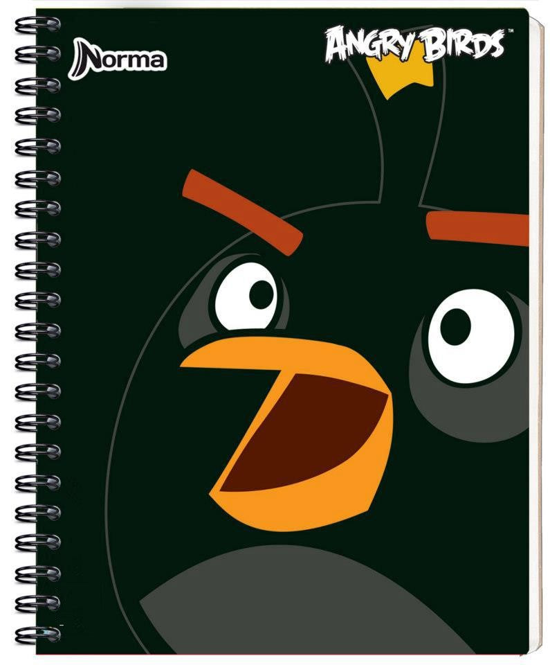 Cuaderno Profesional Espi Angry Birds 100 hojas Cuadro 5mm Norma® 581011 Pieza 7702111810112 01
