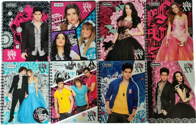 Cuaderno Profesional Espi MiSs XV© •BFF• 100 hojas Raya Norma® 580986 [Pieza] 7702111809864