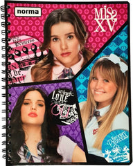 Cuaderno Profesional Espi MiSs XV© •BFF• 100 hojas Cuadro 5mm Norma® 580987 [Pieza] 7702111809871 2