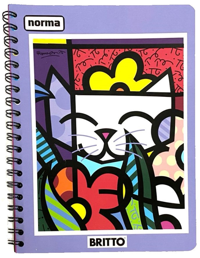 Cuaderno Profesional Espi Romero Britto 100 hojas Raya Norma® 581022 Pieza 7702111810228