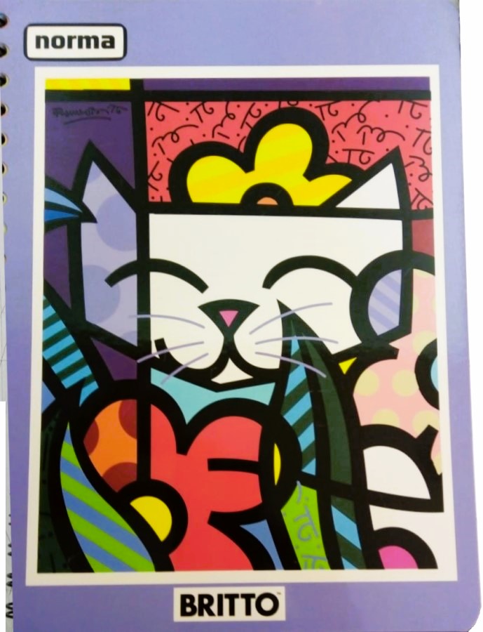 Cuaderno Profesional Espi Romero Britto 100 hojas Cuadro 7mm Norma® 581024 [Pieza] 7702111810242 2