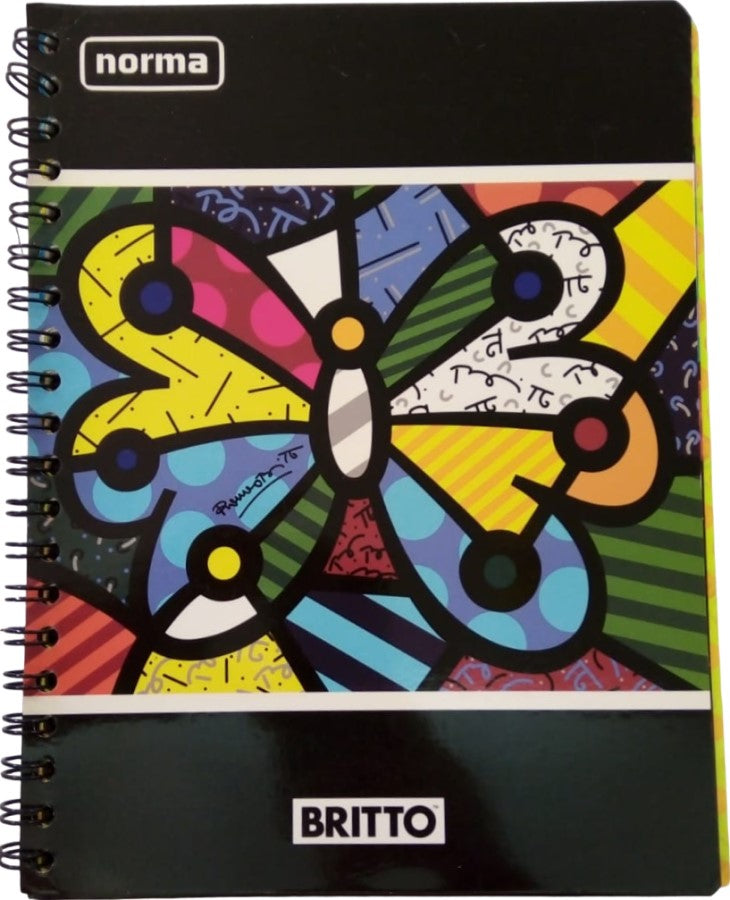 Cuaderno Profesional Espi Romero Britto 100 hojas Cuadro 7mm Norma® 581024 [Pieza] 7702111810242 5