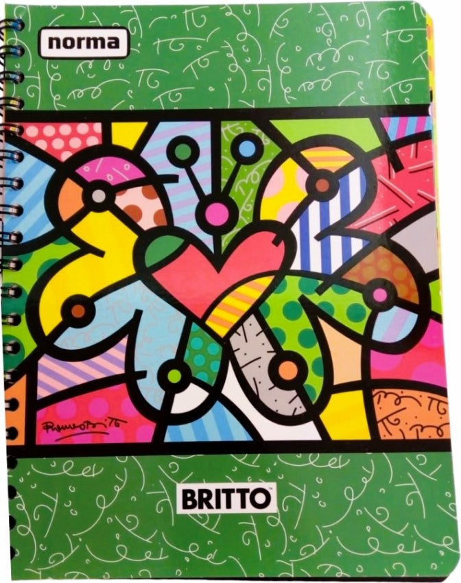 Cuaderno Profesional Espi Romero Britto 100 hojas Cuadro 7mm Norma® 581024 [Pieza] 7702111810242 6