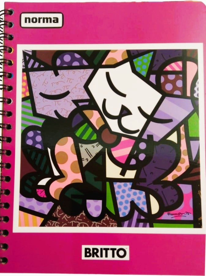 Cuaderno Profesional Espi Romero Britto 100 hojas Cuadro 7mm Norma® 581024 [Pieza] 7702111810242 8