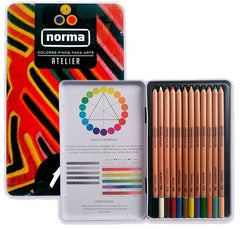 Color de Madera Largos Atelier Redondo Colores Est.c/12 Norma® 535265 [Estuche] 7702111352650