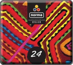 Color de Madera Largos Atelier Redondo Colores Est.c/24 Norma® 535266 [Estuche] 7702111352667