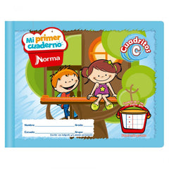 Cuaderno Preescolar Cosid Mi Primer 24.8×19 #C 72 hojas Cuadro 7mm Norma® 580981 [Pieza] 7702111809819