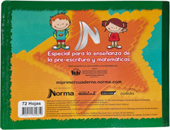 Cuaderno Preescolar Cosid Mi Primer 24.8×19 #C 72 hojas Cuadro 7mm Norma® 580981 [Pieza] 7702111809819 4
