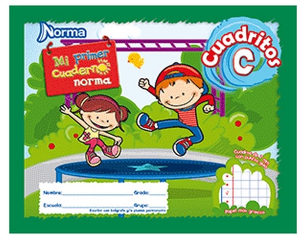 Cuaderno Preescolar Cosid Punto Guia 24.8×19 #C 72 hojas Cuadro 7mm Norma® 580981 [Pieza] 7702111809819 5