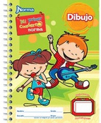 Cuaderno Preescolar Espir Mi Primer 21×28 Dibujo 50 hojas Blanco Norma® 529761 [Pieza] 7702111297616