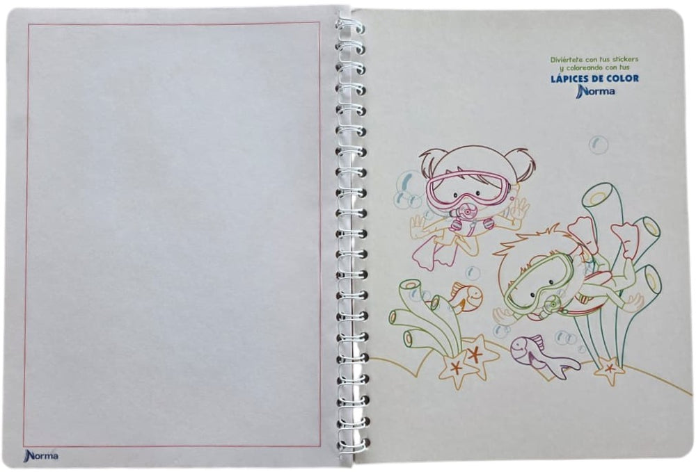 Cuaderno Preescolar Espir Mi Primer 21×28 Dibujo 50 hojas Blanco Norma® 529761 [Pieza] 7702111297616 4