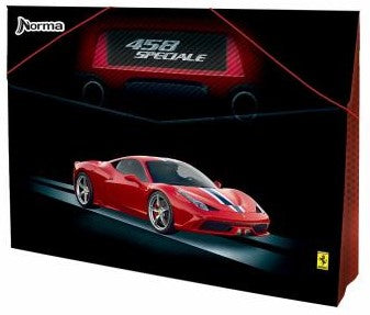 Archivero Expandible Ferrari c/Liga Negro-Rojo 25.4×38 Norma® 536156 [Pieza] 7702111361560 2