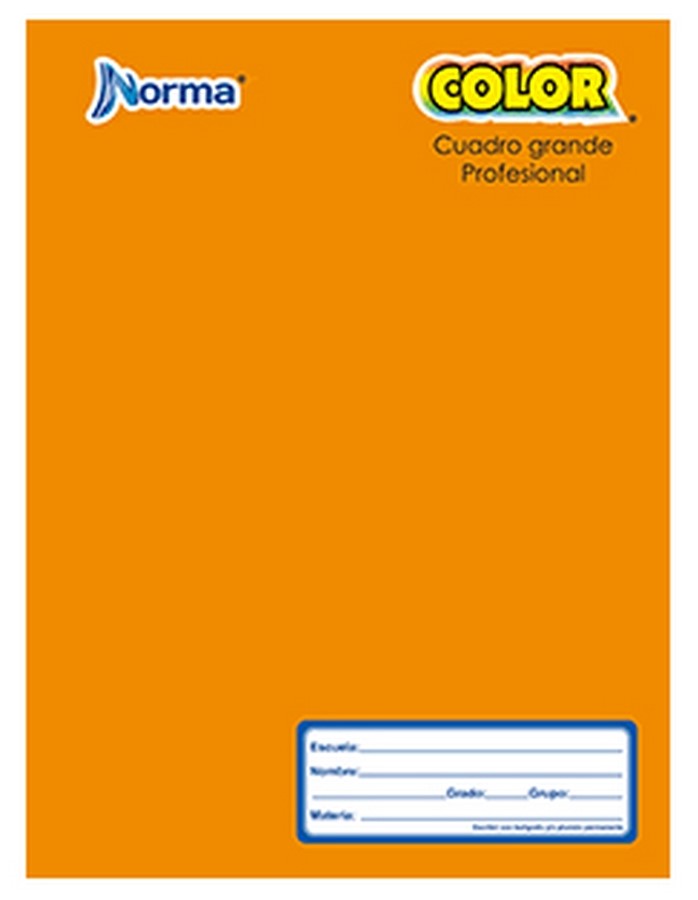 Block Carta Color 80 hojas Cuadro 7mm Norma® 525228 [Pieza] 7702111252288