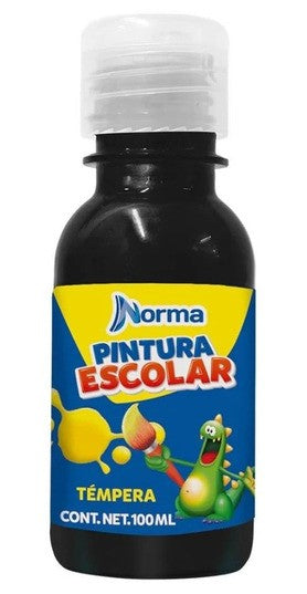Pintura Témpera Norma Escolar 100ml Negro Norma® 544959 Pieza 7702111449596 01