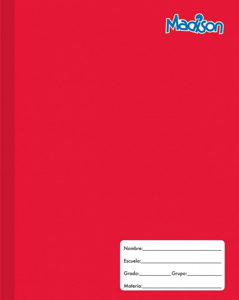 Cuaderno Profesional Cosi Cosido Madison 100 hojas Cuadro 7mm Norma® 582345 Pieza 7702111823457 02
