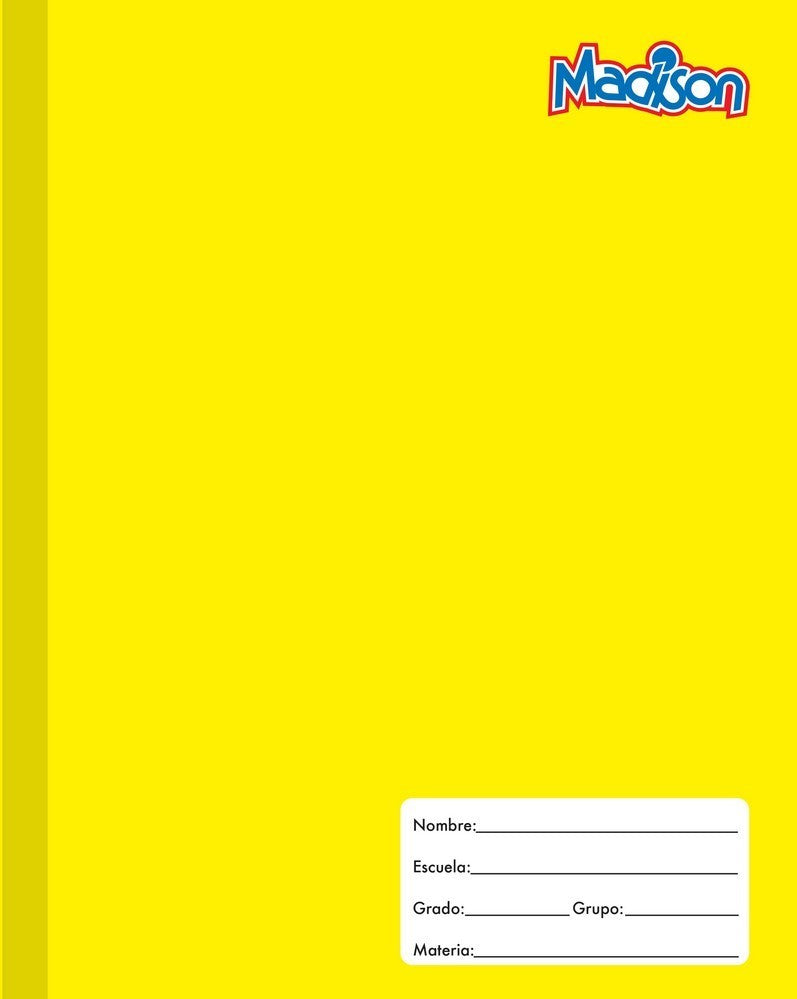 Cuaderno Profesional Cosi Cosido Madison 100 hojas Cuadro 7mm Norma® 582345 Pieza 7702111823457 03