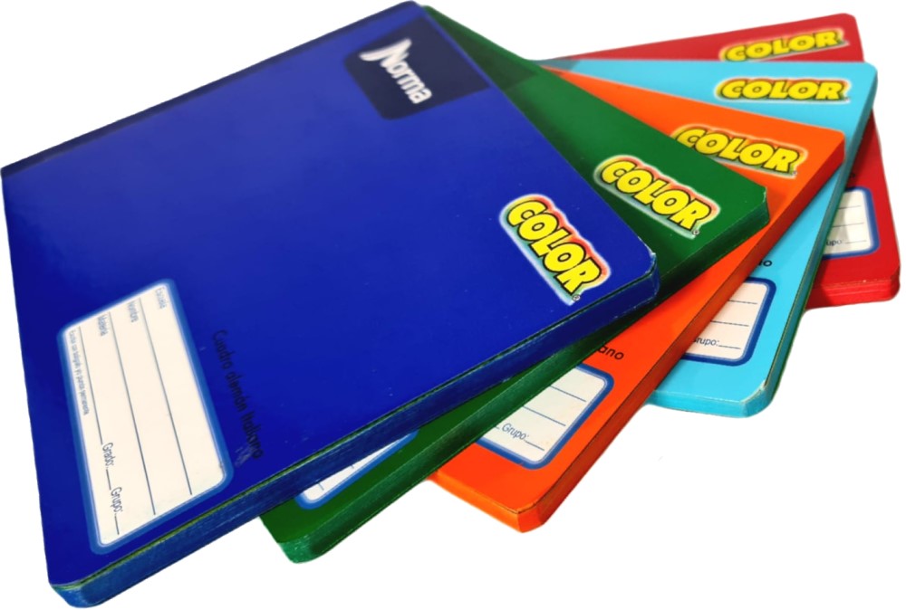 Cuaderno f/ItalianaCosido Color 360° Cuadro Alemán 100 hojas Cuadro14mm Norma® 581300 [Pieza] 7702111813007 2