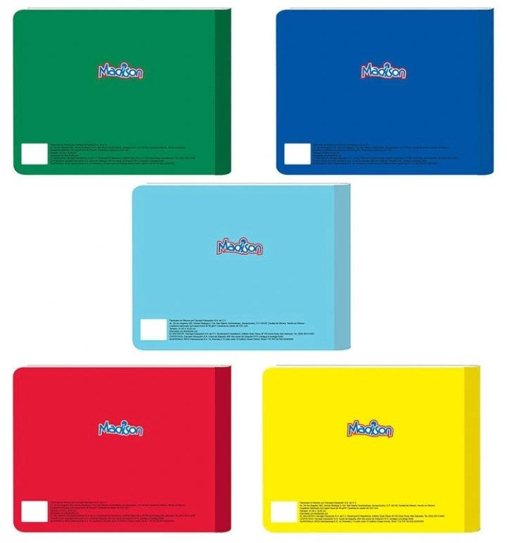 Cuaderno f/ItalianaCosido Madison 100 hojas Cuadro 7mm Norma® 111823525 Pieza 7702111823525 01