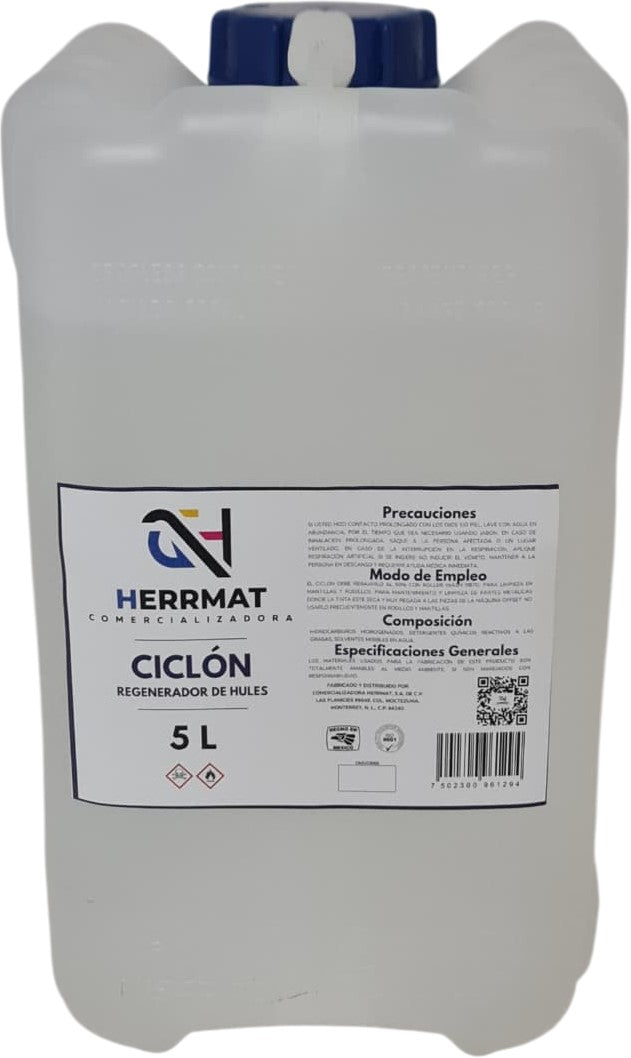 Restaurador de Mantillas Ciclón 5 Litros CH® QDP-085 [Pieza] 7502300961294 2