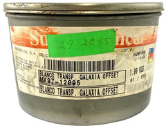 Tinta tono Pantone® 1kg Blanco Transpar Sun Chemical® 12095 [Kilo]