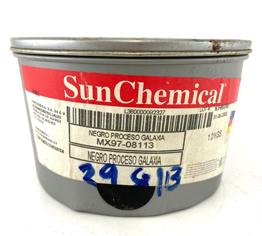 Tinta Process Selección Negro Galaxia 1kg Negro Sun Chemical® 08113 [Kilo]