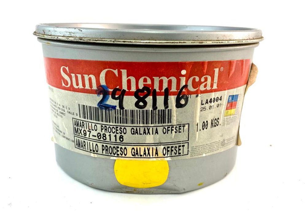 Tinta Process Selección Amarillo Galaxia 1kg Amarillo Sun Chemical® 08116 [Kilo]
